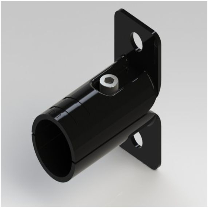 Connector HJ-104-BK voor ronde buis 28mm