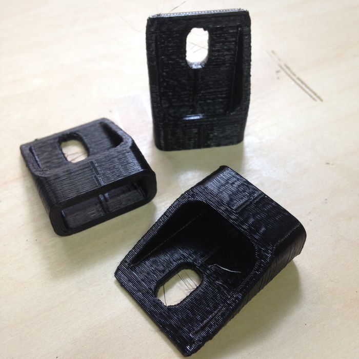 3D Printed switch holder för subminiaure gränslägesbrytare SS-5GL